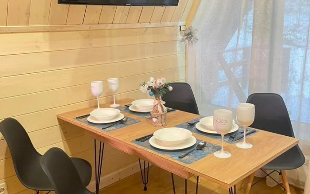 Частный дом Уютный дoм A-frame