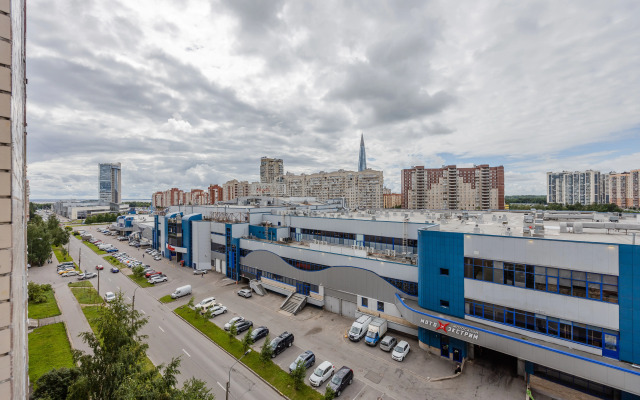 Dvukhkomnatnye Prudius Apart u Lakhta tsentra Apartaments