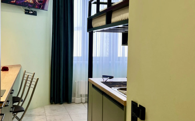 Квартира Квартира-студия, 20 м², 3 кровати