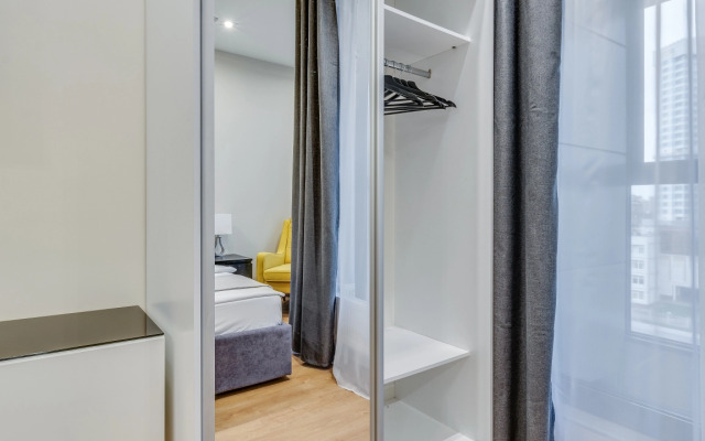 Апартаменты Представительские с Балконом и Видом на Город Business Apartments