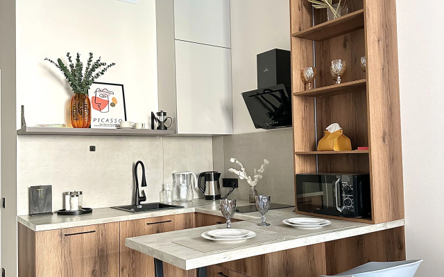 Uyutnaya Studiya Ryadom S Akvaparkom I Chashey Apartments