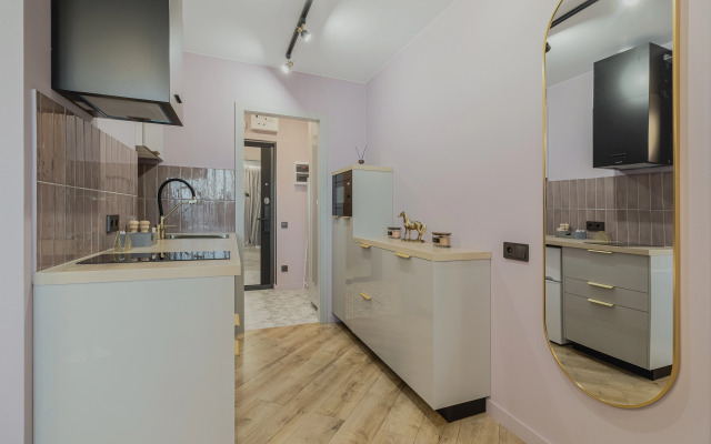 Апартаменты Дизайнерская Студия с Видом на Город на Заречной