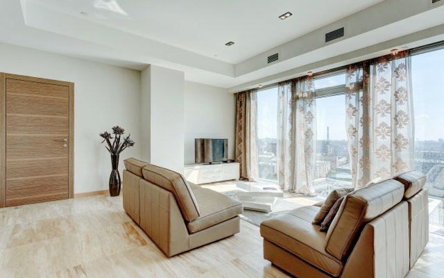 Deluxe Panoramic in The Moscow City Apartments