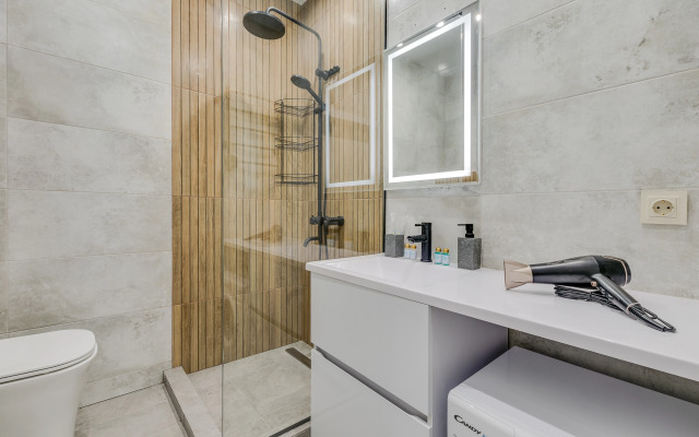Uyutnaya studiya okolo metro spartak Apartments
