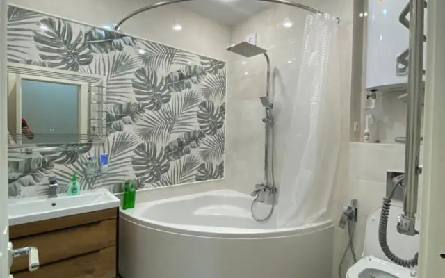 Апартаменты Уютная Евродвушка в Самом Центре Домбая