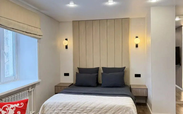 Квартира Красивая студия в центре города 1й вариант