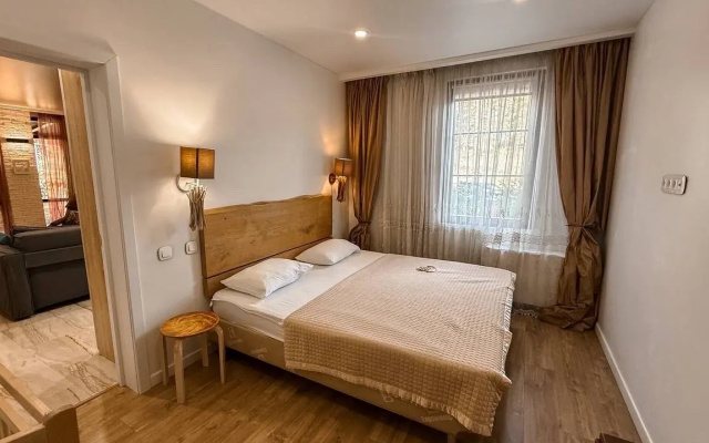Apartamenty Eko Dom v Zk Katerina Al'pik s vidom na gory i terrasoj