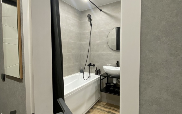Dlya dvoih gostey s krovat'yu Apartments