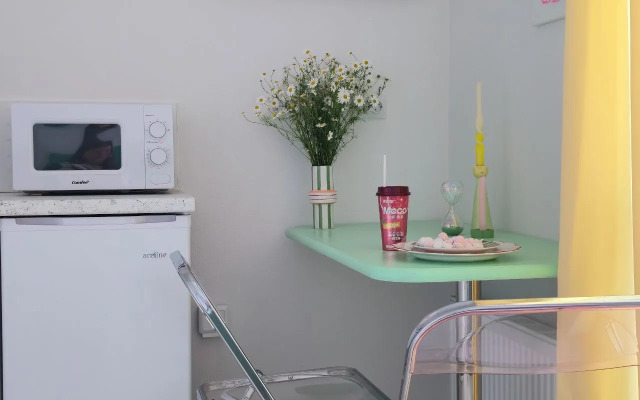 Квартира Яркая-зеленая студия