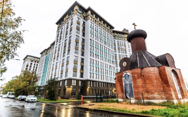 V apart-otele Nachalo u st.m. Lomonosovskaya Flat