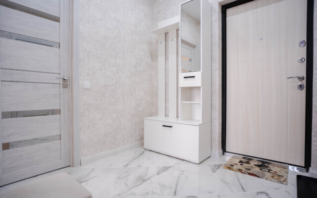 Апартаменты с уютным светлым ремонтом в новом доме