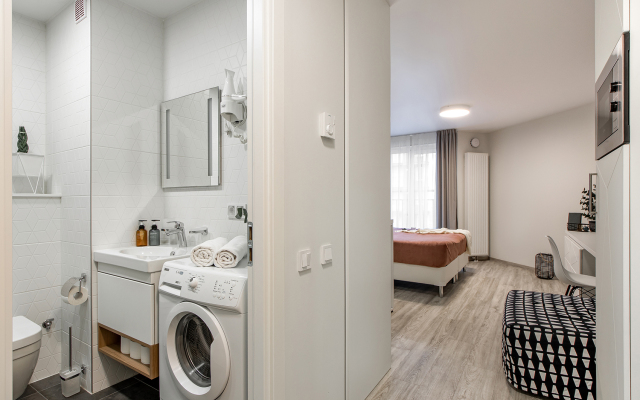 Apartamenty Studiya Cozy U Metro Bukharestskaya Flat