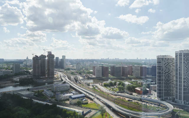 GM Apartments Shikarnaya Dvushka v Moskva Siti v Bashne Oko Flat