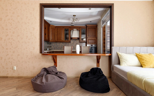 Апартаменты комфортные в ЖК "Большой" Lounge-зона, Smart-TV и идеальный покой