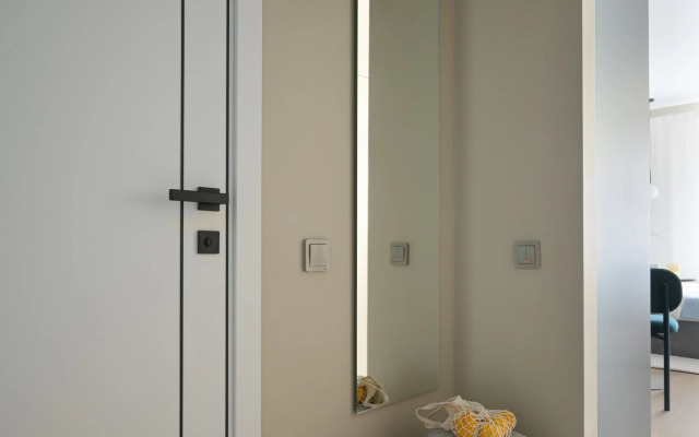 Квартира с бирюзовым настроением