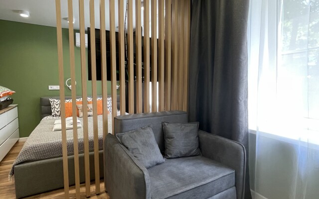 Zelenaya studiya i tochka Apartment