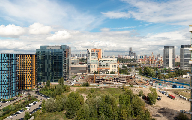 Квартира Яркая студия рядом с парком Остров Мечты