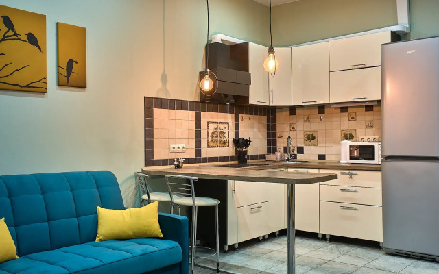 Квартира Просторная и уютная студия