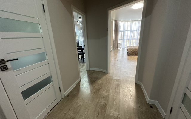 Апартаменты на Пушкина 54 с панорамой и красивым видом на город и парковочным местом