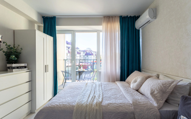 Квартира уютная с балконом у моря Каравелла 23