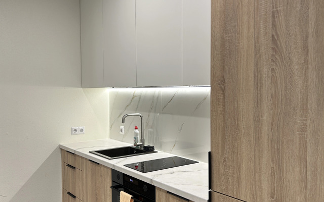 Апартаменты Уютная светлая студия в ЖК Минск-Мир