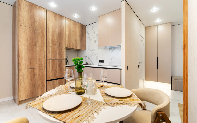 Sovremennaya V Novom Dome Flat