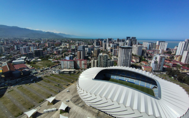 AU Aparts 38th floor with Stadium view in Batumi Calligraphy Towers Apartments