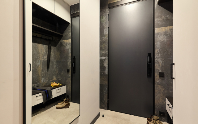 Квартира Riva Apart Павелецкая Сити новая современная квартира с дизайнерским интерьером