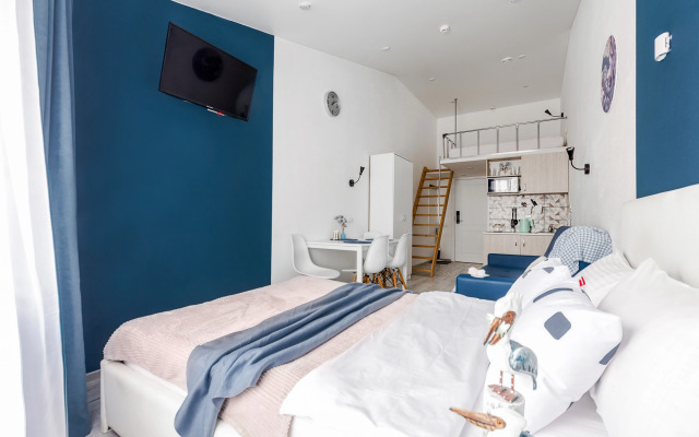 Апартаменты «Облачно» в Петербурге с парковкой