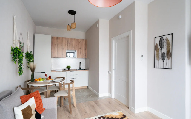 Dizaynerskaya Yevrodvushka Natali Apart Na Metro Prokshino Flat