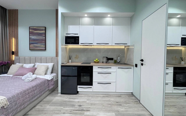 Квартира Студия Business Pink у метро Площадь Ильича