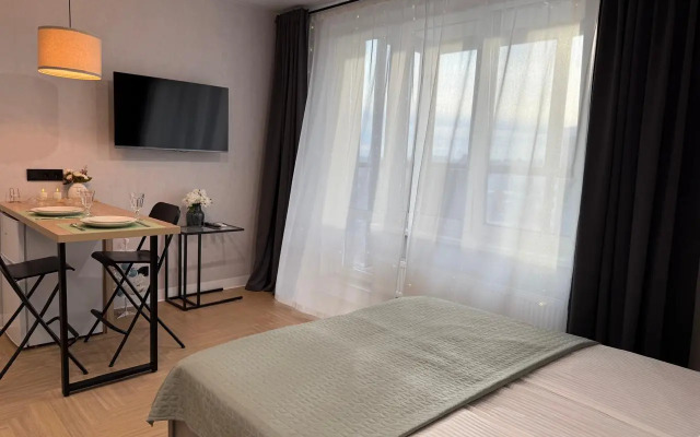 Квартира Стильная новая студия рядом с метро