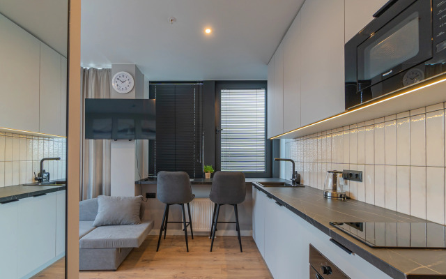 Апартаменты Трехместные студии у Ладожского вокзала SalutApart 2W