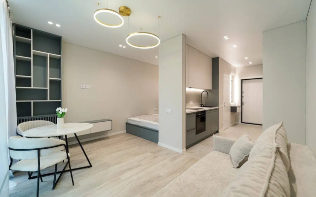 Апартаменты Стильная студия Париж в ЖК Minsk World