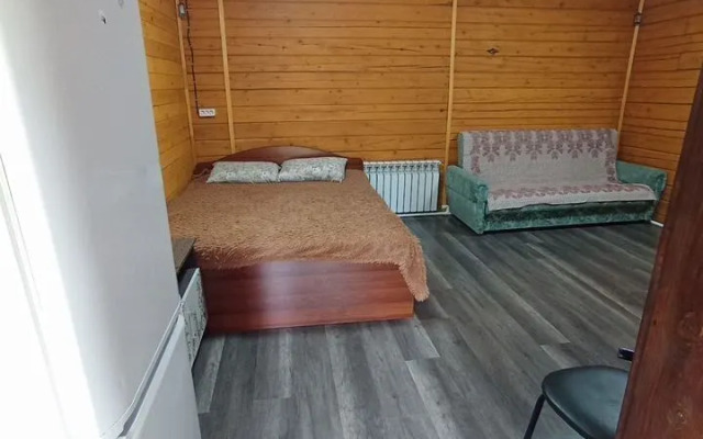 Частный дом в живописном месте на берегу реки Бия