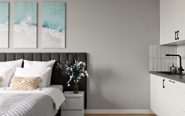 Апартаменты Уютная Студия у Метро 1018-1