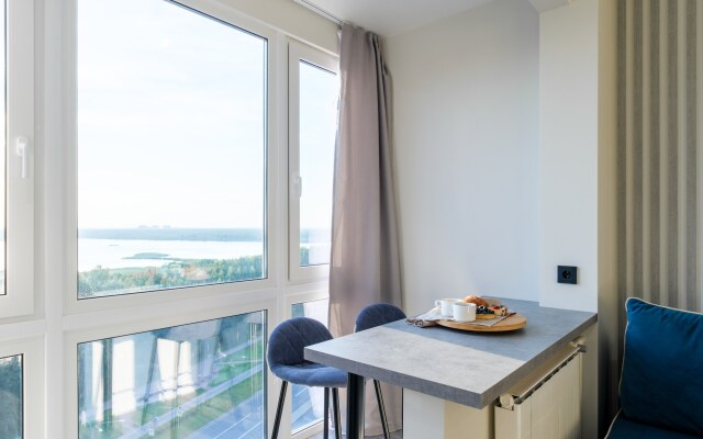 Квартира видовая в Лахте у башни Газпром