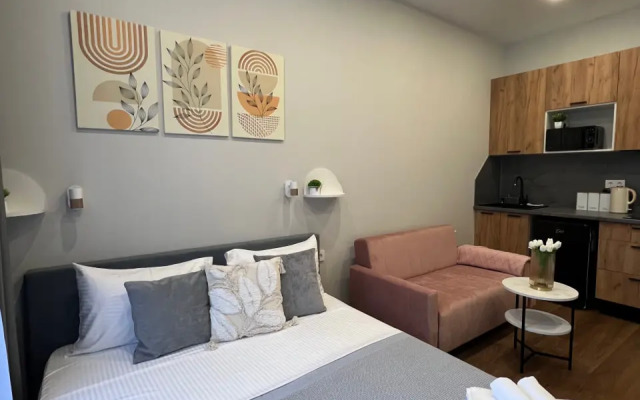 Квартира Прибой с Видом на Горы от УК Атмосфера