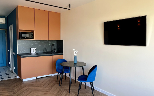 Studiya Druzyya s panoramnym vidom Flat