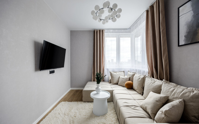 Квартира Стильная 2-к. квартира, 64 м², 3 кровати