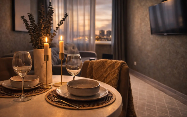 Апартаменты в ЖК Белый ангел с проектором