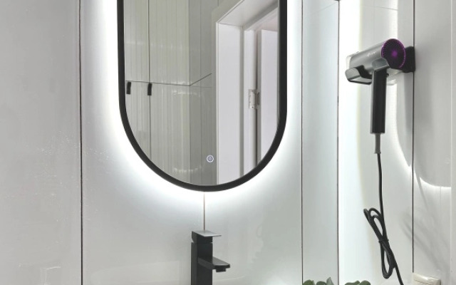 Частный Дом Барнхаус №3 с дровяной баней и горячим чаном на 7 человек