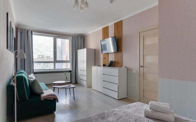 UraganArart Nebo s vidom na МОSCOW CITY Apartments