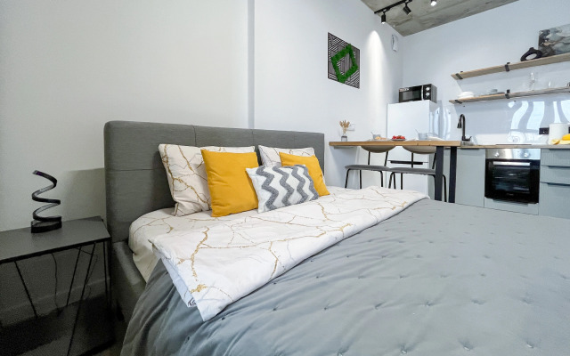 Апартаменты Студия Лофт на 24 этаже