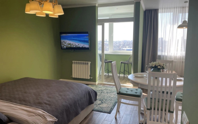 Zhk Bely Angel s potryasayushchim vidom Apartment