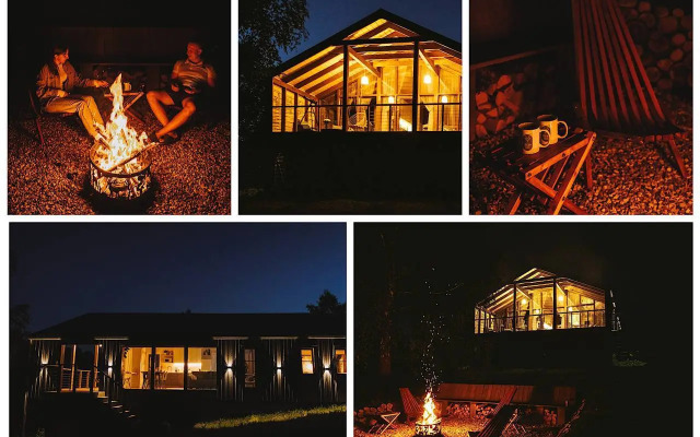 Частный дом DreamVille на Склоне с Чарующим Видом на Лес