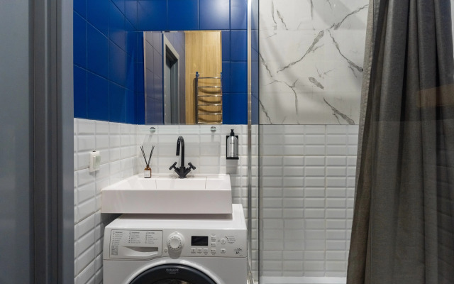 Апартаменты KeyGo 1011 Студия рядом с метро Окружная