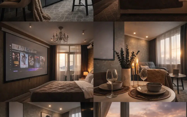 Apartamenty v ZK Belyj angel s proektorom