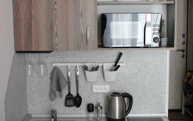 Апартаменты Уютная Двухуровневая Студия в Центре Города