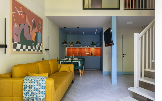 Апартаменты 3-х Комнатные Двухуровневые Sunrise